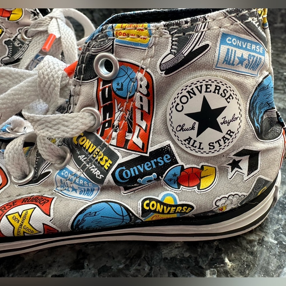 Nike x CONS Chuck Taylor All Star Retro Rare Basketball Kids Shoes Size 10 Youth - Picture 3 of 13